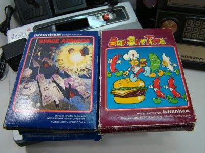 LOT INTELLIVISION SYSTEMS GAMES ODYSSEY MICROPROCESSOR COLECO HUGE 