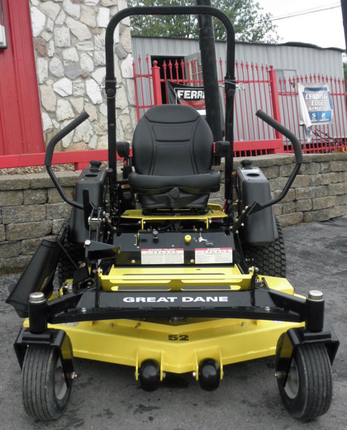 NEW 52 GREAT DANE CHARIOT ZERO TURN 23HP LAWN MOWER  