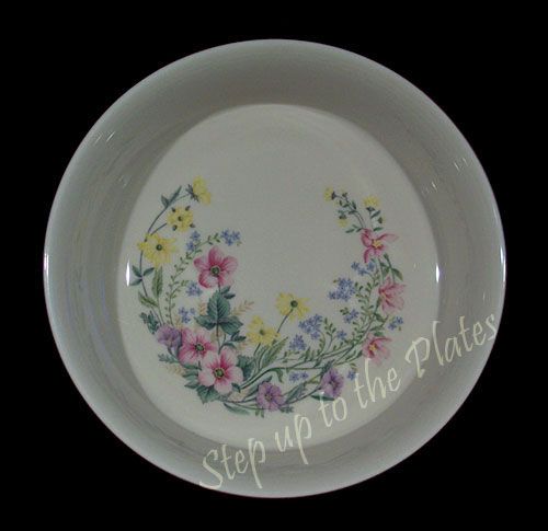 Lenox China FLOWER SONG Round Vegetable Serving Bowl 9.25 No Wear 