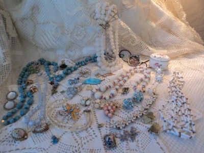 Exquisite Vintage Jewelry Lot Estate Items LISNER CORO 925 DENMARK 