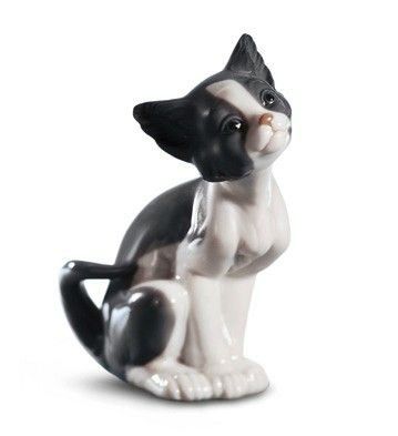 NEW LLADRO #5113 CAT BNIB CUTE BARGAIN RETIRED   