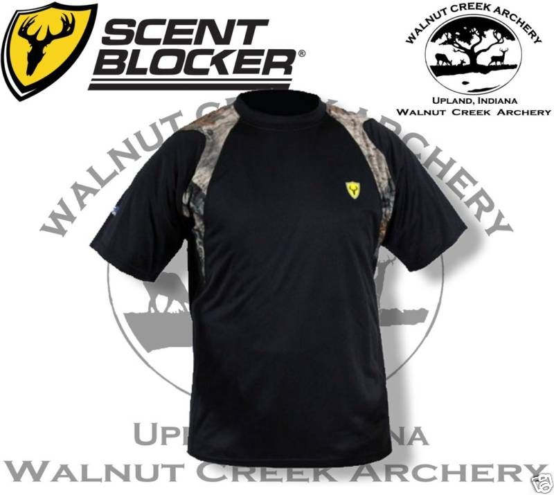 Scent Blocker Short Sleeve Shirt Bamboo MO Treestand  