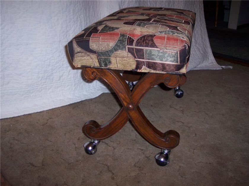 Oak Vanity Bench/Entry Bench  