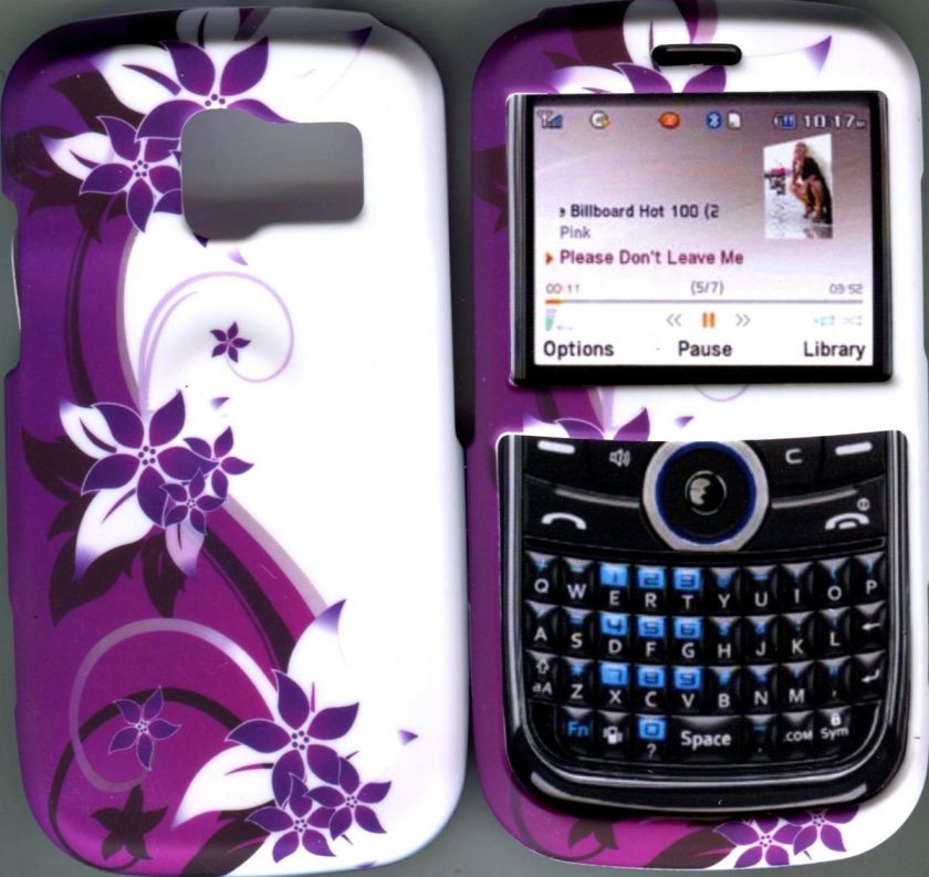 Case Cover Pantech Link P7040 at&t Hard Phone Snap on Case Purple 