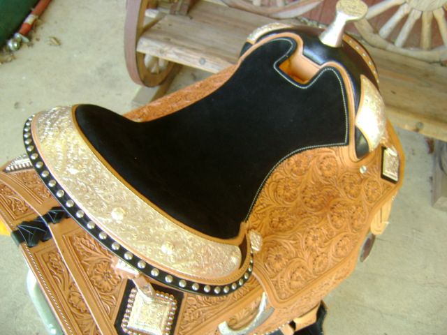   DUTY 16 MONTANA WESTERN SILVER SHOW PARADE WESTERN SADDLE  