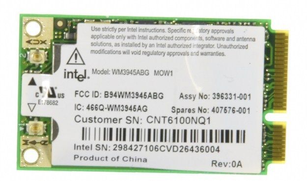 Hp Compaq NC6320 15 Laptop Parts Wifi Wireless G Card  