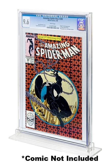 Acrylic Display Case & Stand for CGC Graded Comic Books  