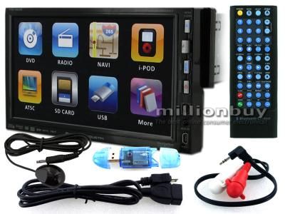 POWER ACOUSTIK PTID 7002NRB 7 LCD INDASH DVD+BLUETOOTH  