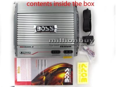 BOSS NX1600.2 1600WATT 2 CHANNEL ONYX CAR AMPLIFIER NEW  