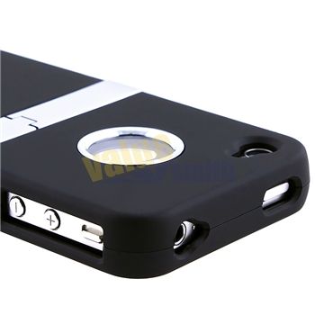   Stand Hard CASE Cover+PRIVACY LCD FILTER for iPhone 4 G 4GS 4S  