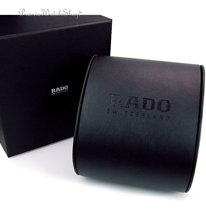 NEW RADO CERAMICA AUTO DIGITAL R21925152 MENS BLACK CERAMIC WATCH 