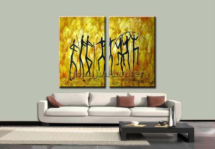 Abstract Modern Palette Knife Framed Original Painting  