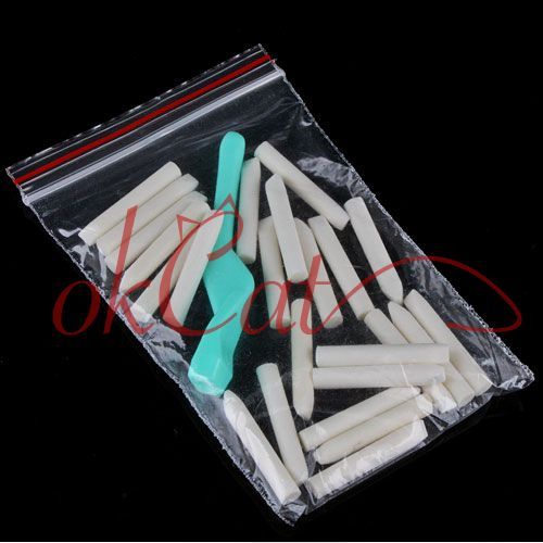 Whiten Teeth Tooth Dental Peeling Stick + 25 Pcs Eraser  