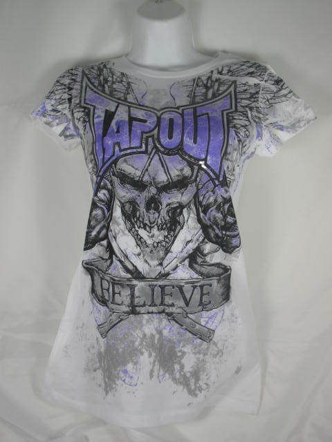 TAPOUT T shirt Juniors Scary Short Sleeve Crew Neck Tee  