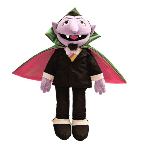 GUND Kids Plush Sesame Street 14 Count Von Count NEW 028399759248 