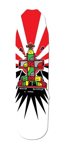   Christian Hosoi X Mark Gonzales Gonz Art Skateboard Deck 9.00 X 33