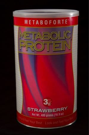 METABOFORTE METABOLIC PROTEIN PWDR STRWBY WT LOSS SHAKE  