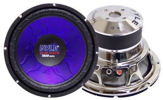   2400 WATT PYLE PL1290BL 12 Car Subs/Subwoofers 068888725439  