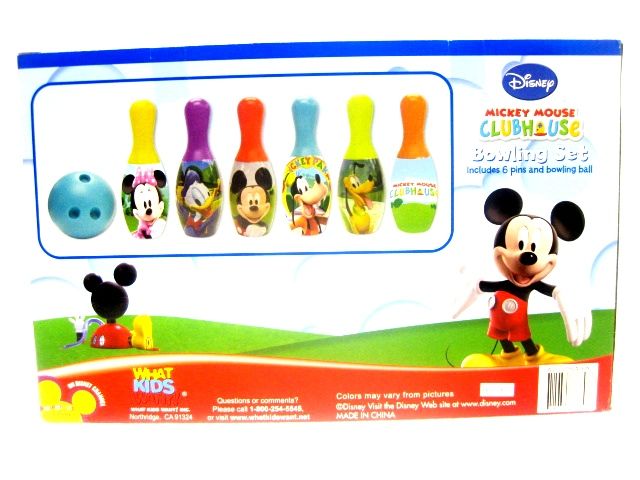 Brand New Disney Mickey Mouse Clubhouse Bowling Set  