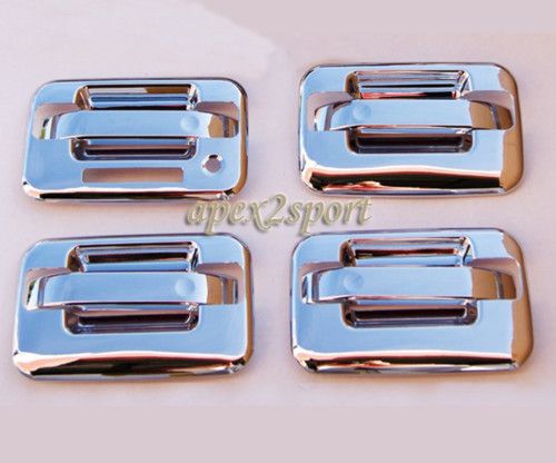 04 11 Ford F150 Pickup Chrome Door Handle Covers 4 door  