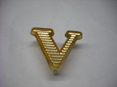 Vintage V from Vox Logo from AC50 Cabinet  