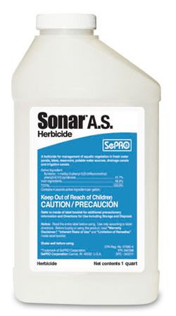 Sonar AS (quart)   Long term aquatic weed control  