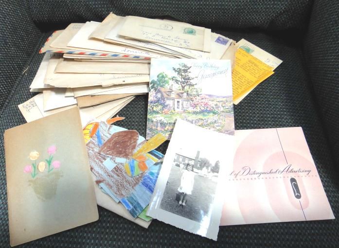 LOT 1940s antique WILLIAM LONG LETTERS somerville nj★  